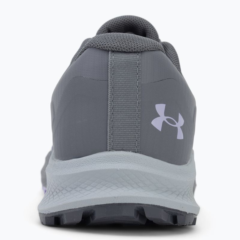 Moteriški bėgimo batai  Under Armour Charged Bandit Trail 3 titan grey/castlerock/purple crest 6