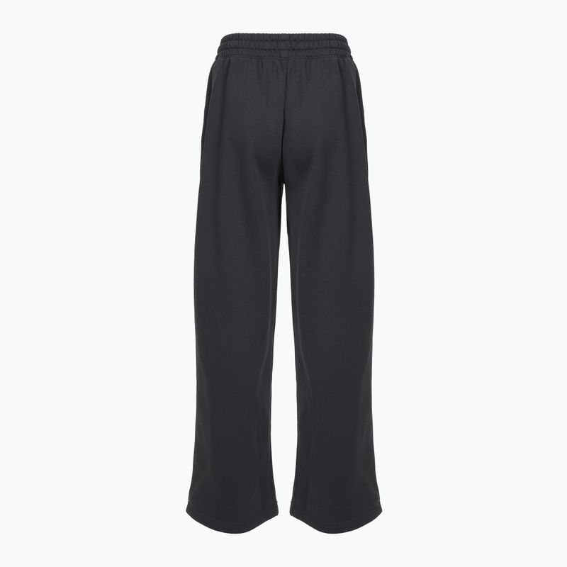 Moteriškos kelnės Under Armour Rival Fleece Script black/white 2