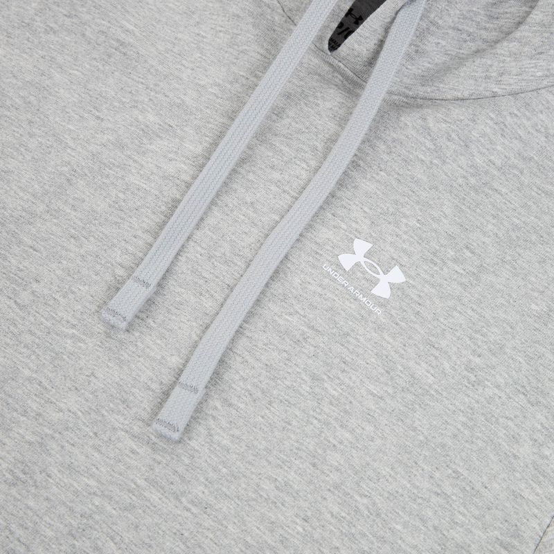 Moteriškas džemperis Under Armour Sport Terry Hoodie mod gray light heather/white 4