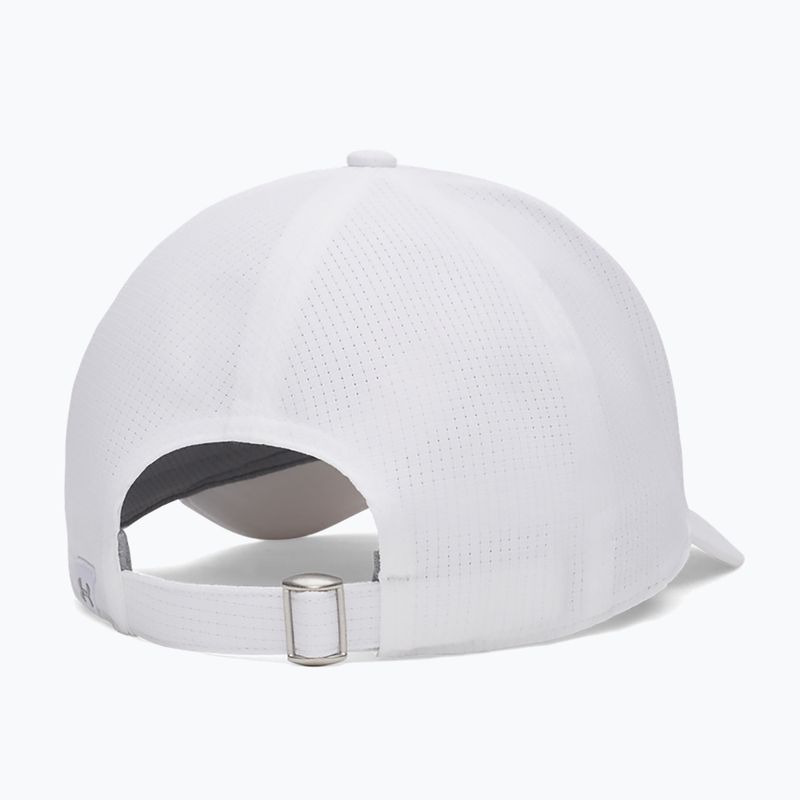 Kepurė su snapeliu Under Armour Iso-chill Armourvent white/steel 2