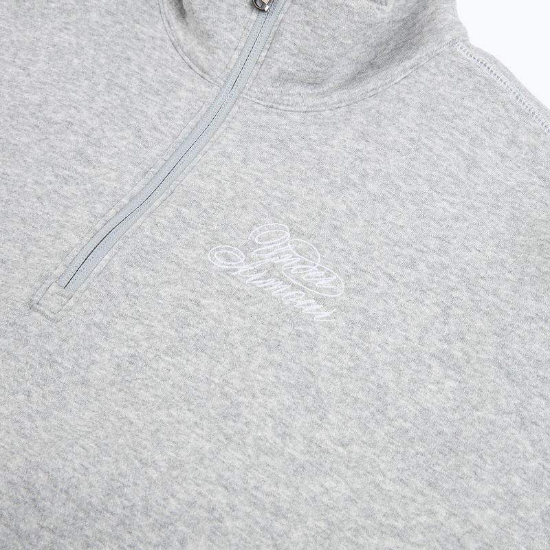 Moteriškas džemperis Under Armour Rival Fleece Script HZ mod gray light heather/white 3