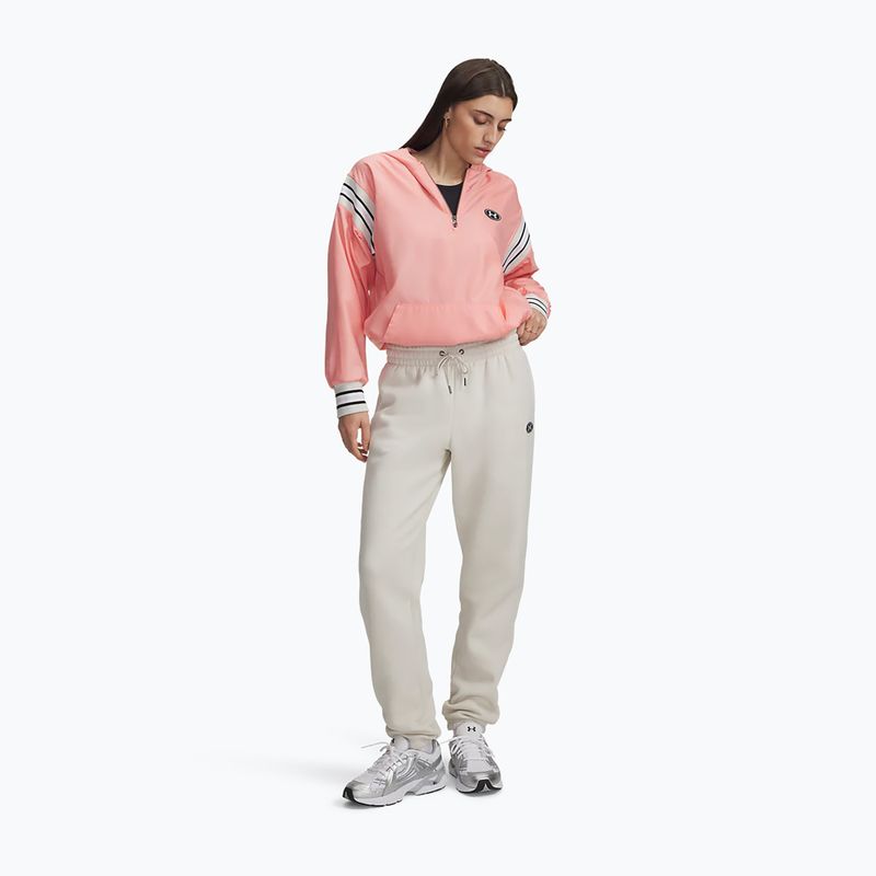 Moteriškos kelnės Under Armour Icon Fleece Nov Jogger summit white/white 2