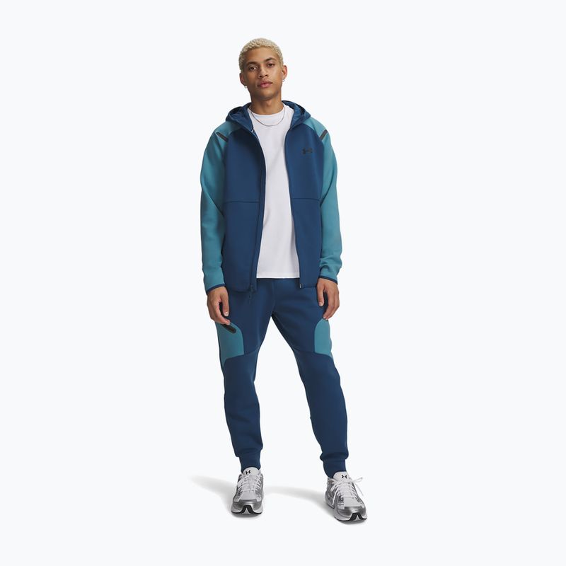 Vyriškos kelnės Under Armour Unstoppable Fleece wham blue/boundless blue/black 2