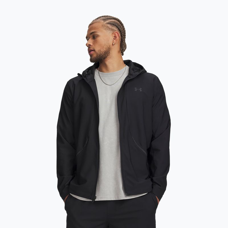 Vyriška striukė Under Armour Unstoppable Woven Jacket black/black
