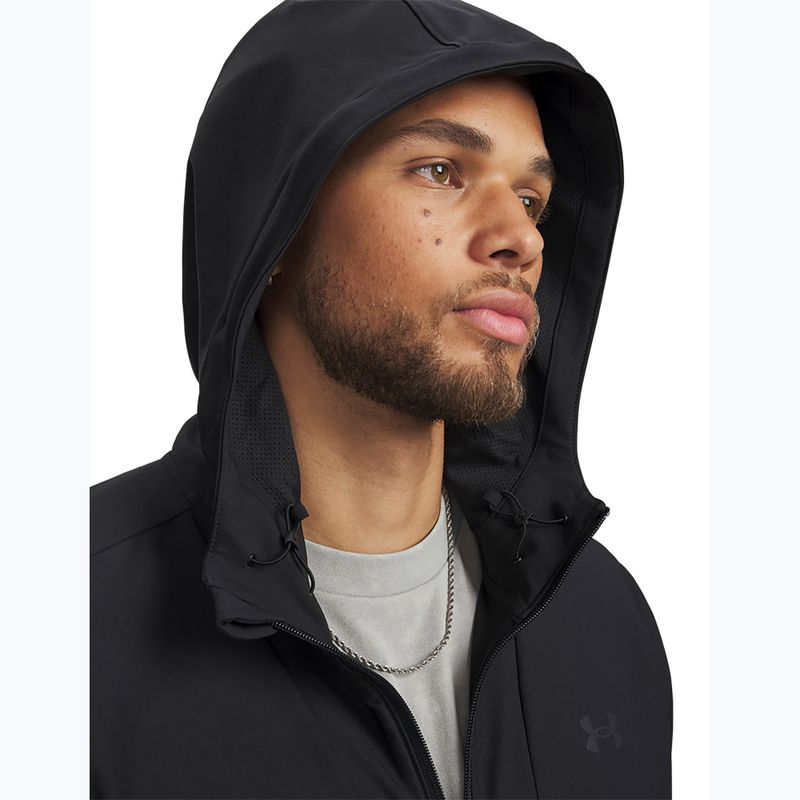 Vyriška striukė Under Armour Unstoppable Woven Jacket black/black 3