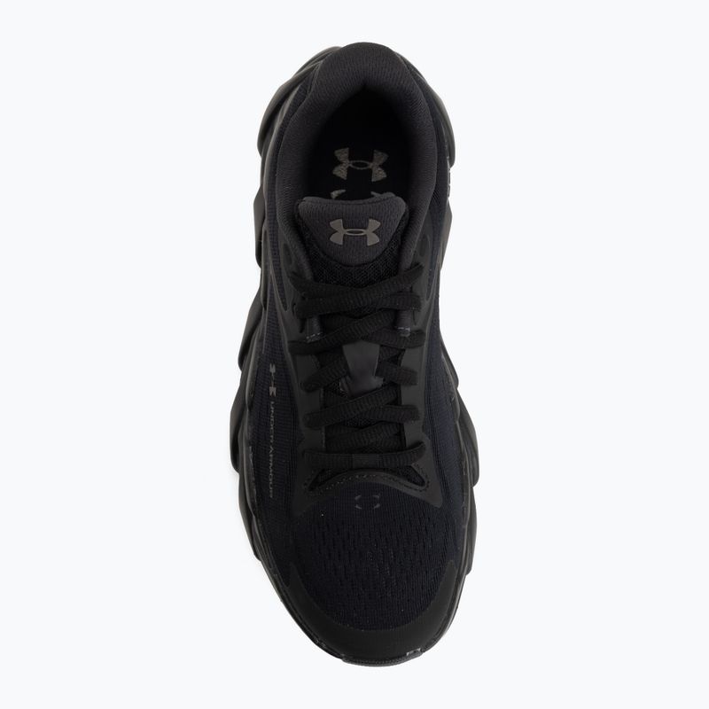 Moteriški bėgimo batai Under Armour Halo Runner 2 Black/Anthracite/Metallic Black 5