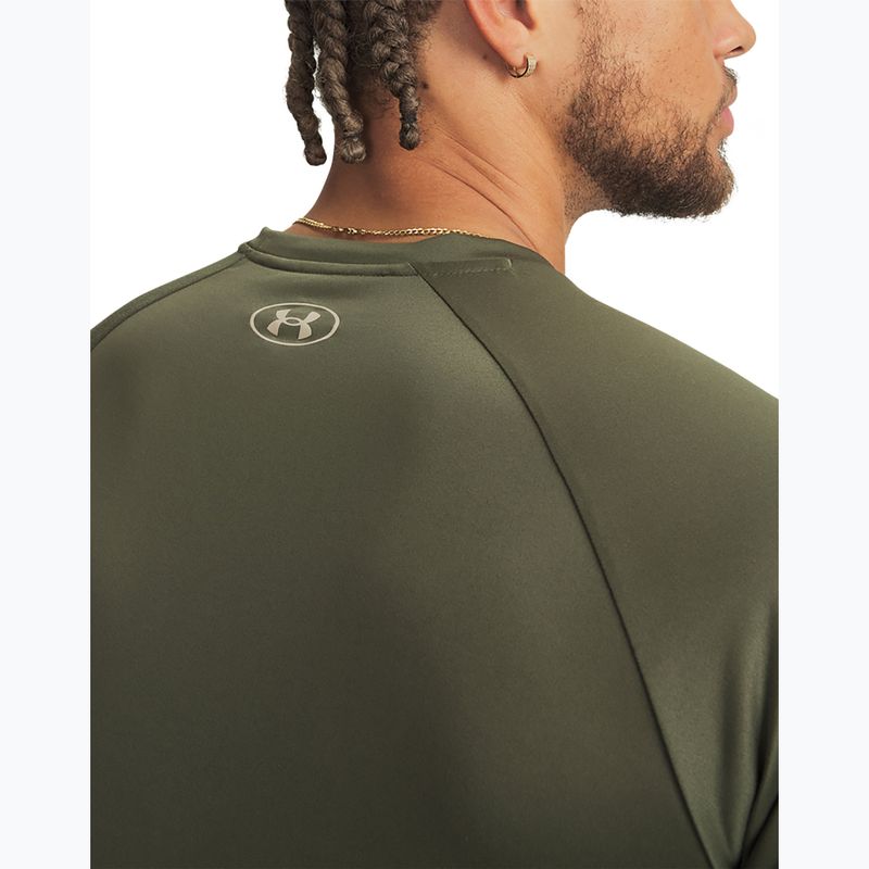 Vyriški treniruočių marškinėliai Under Armour Tech Graphic Tee Marine Od Green/City Khaki 3