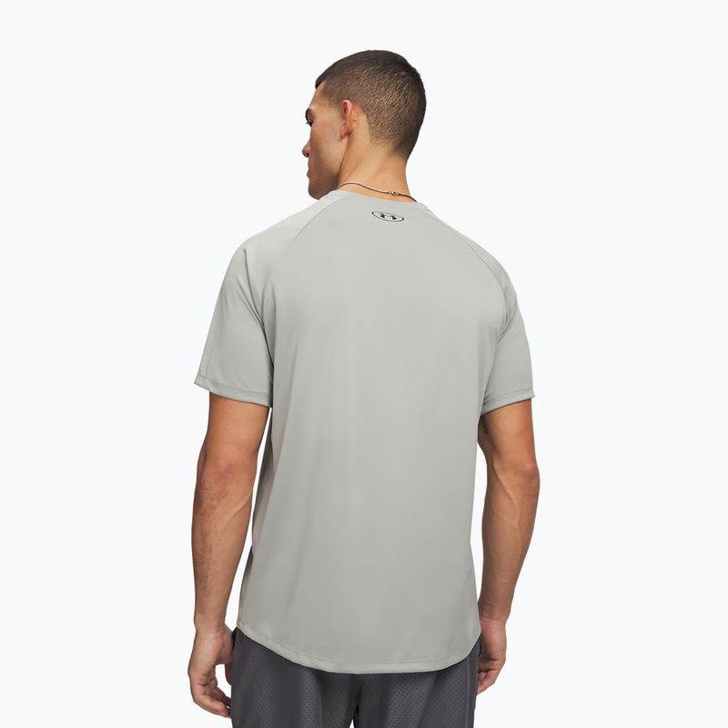 Vyriški treniruočių marškinėliai Under Armour Tech Graphic Tee titanium/black 2