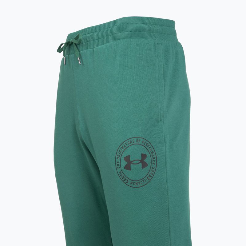 Vyriškos kelnės Under Armour Rival LW Graphic Jogger rack green/black 3