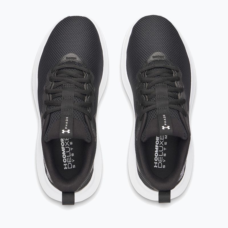 Moteriški bėgimo batai Under Armour Phade RN 4 black/black/white 3