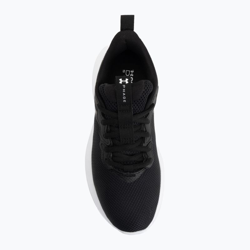Moteriški bėgimo batai Under Armour Phade RN 4 black/black/white 5