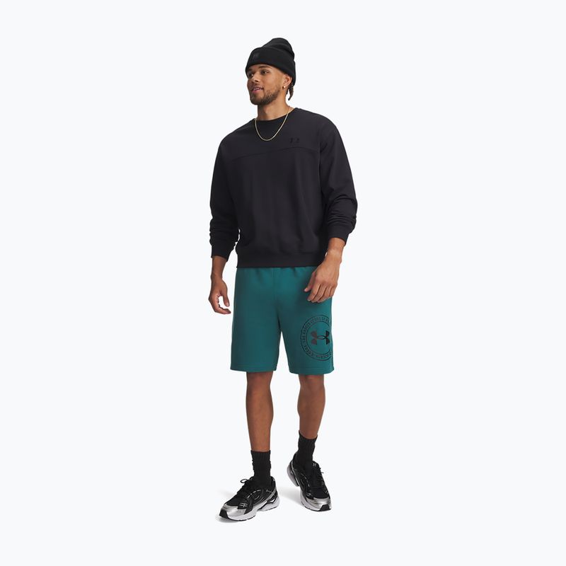 Vyriški treniruočių šortai Under Armour Rival LW Graphic rack green/black 2