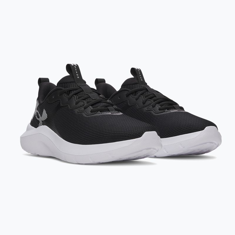 Vyriški bėgimo batai Under Armour Phade RN 4 black/black/white 2