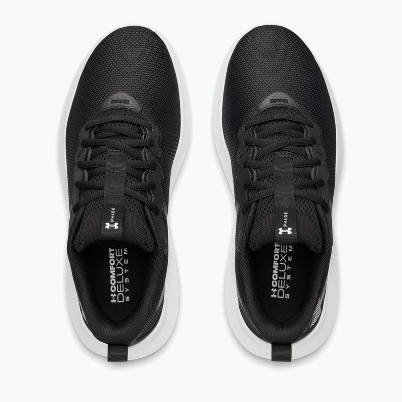 Vyriški bėgimo batai Under Armour Phade RN 4 black/black/white 3