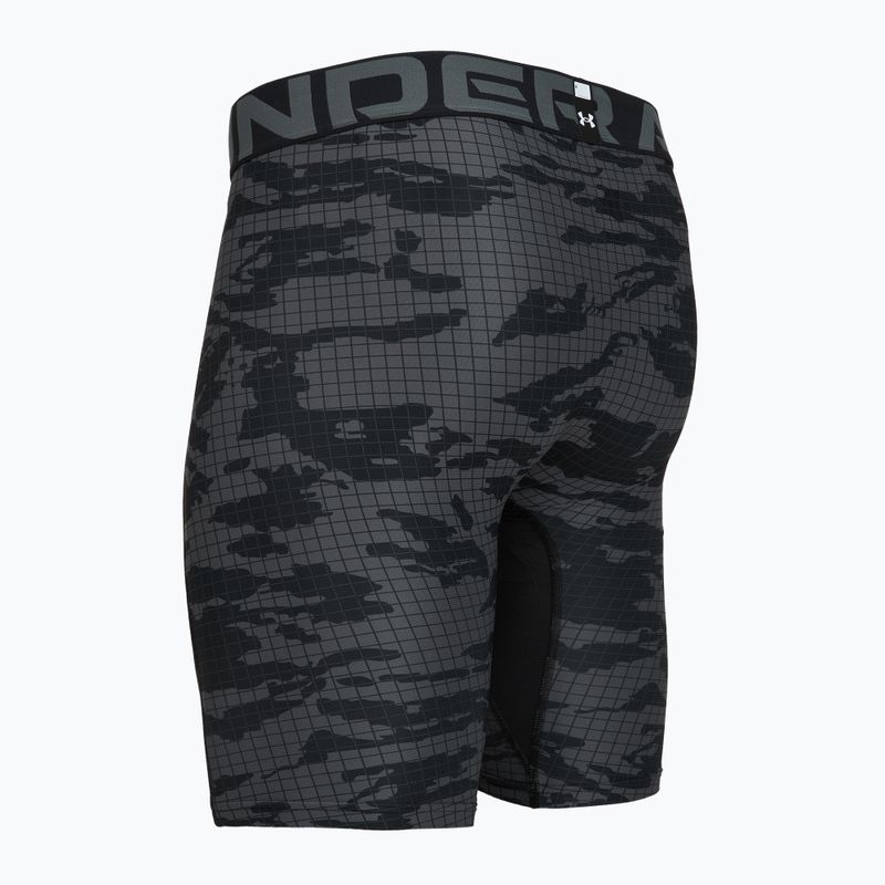 Vyriški treniruočių šortai Under Armour HG Printed Long Short black/castlerock/white 4