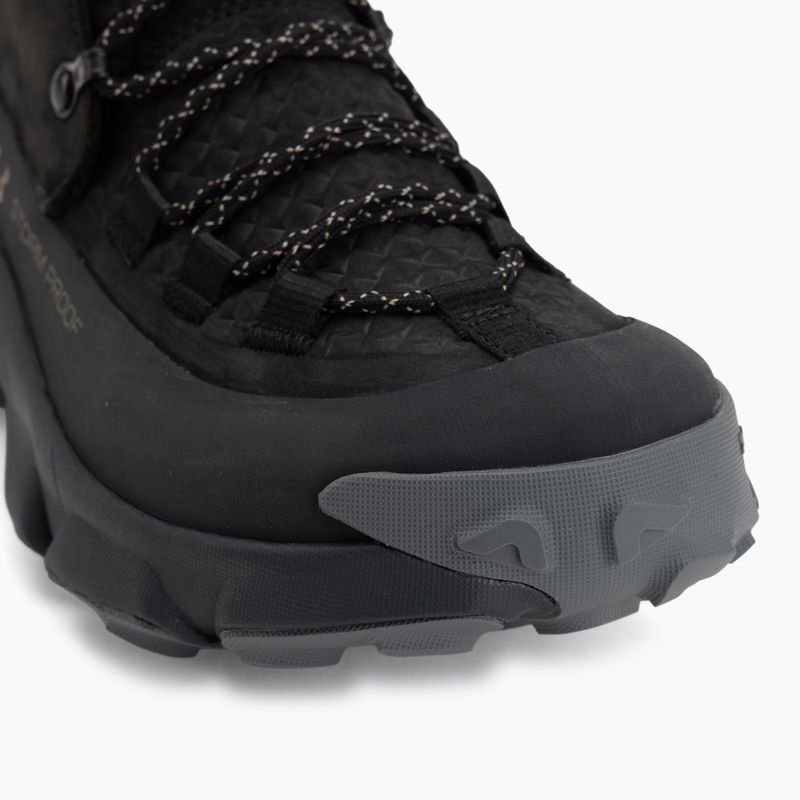 Vyriški žygio batai Under Armour Charged Expanse Mid LTHR WP Black/Anthracite/Bayou 7