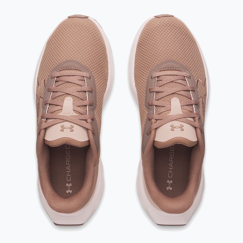 Moteriški bėgimo batai Under Armour Ascend BL deep almond/apex pink/deep almond 3