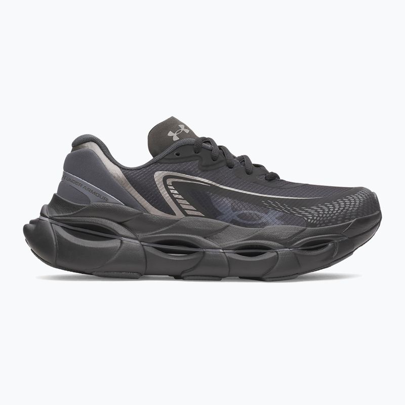 Moteriški bėgimo batai Under Armour Halo Racer 2 black/anthracite/metallic black