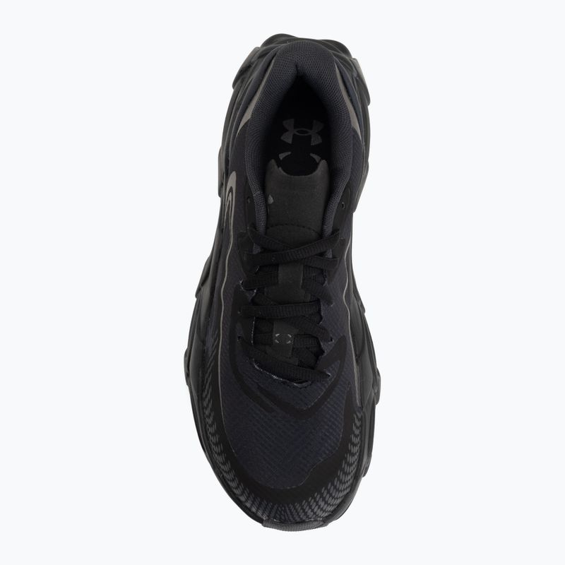 Moteriški bėgimo batai Under Armour Halo Racer 2 black/anthracite/metallic black 5