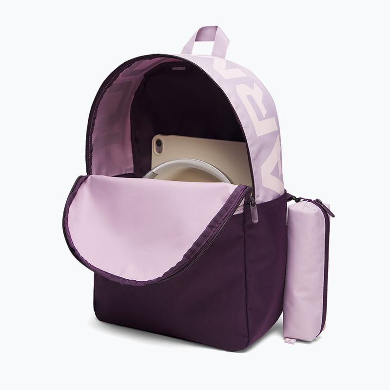 Miesto kuprinė Under Armour Essential Printed Backpack mauve pink/purple echo/white 3