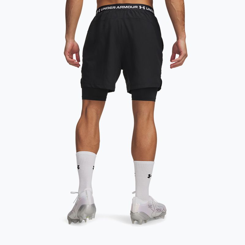 Vyriški treniruočių šortai Under Armour Vanish Woven 2.0 2IN1 Shorts black/white 3