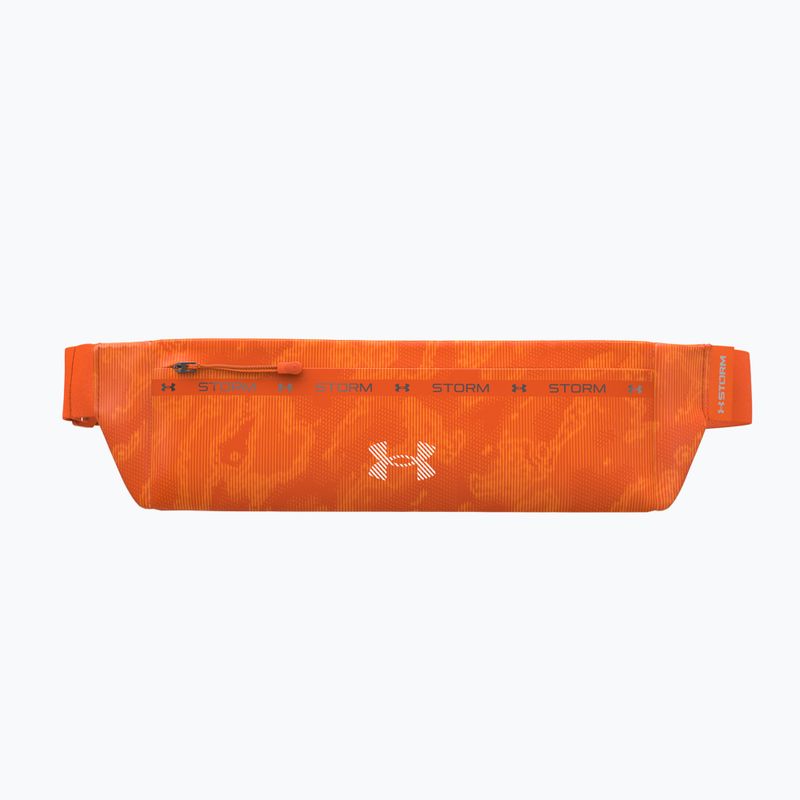Diržas bėgimui Under Armour Launch Run Belt outrageous orange/silver reflective