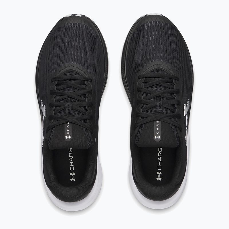 Vyriški bėgimo batai Under Armour Chase black/black/white 3