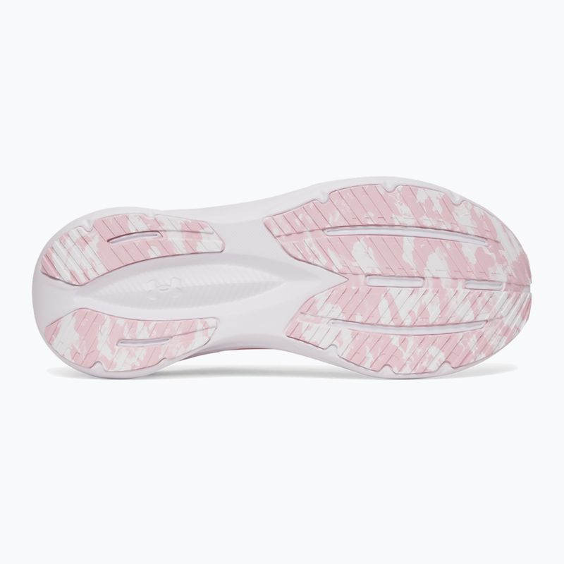 Moteriški bėgimo batai Under Armour Chase prime pink/metallic silver/white 4
