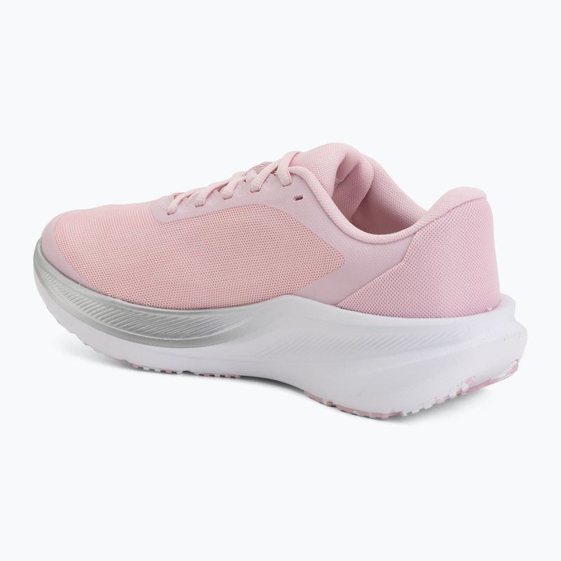 Moteriški bėgimo batai Under Armour Chase prime pink/metallic silver/white 3