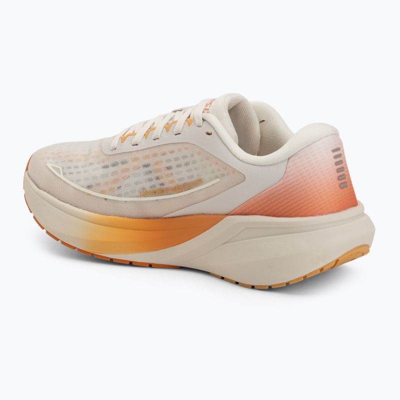 Moteriški bėgimo batai Under Armour Velociti Pace stone/dusty coral/metallic buff 3