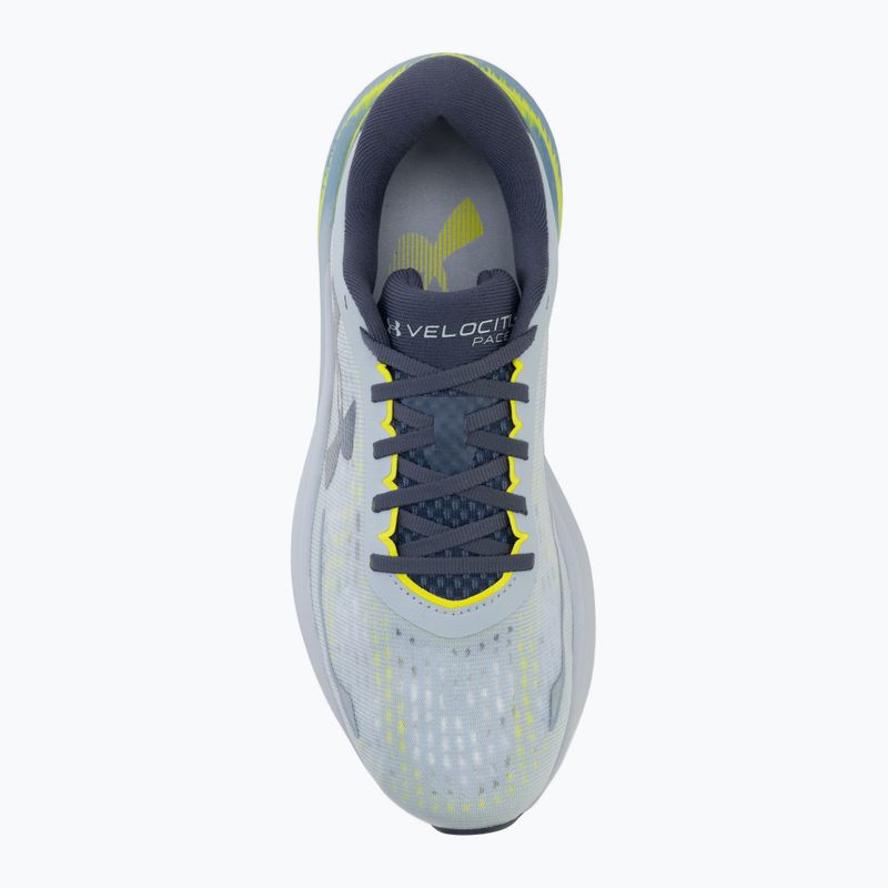 Vyriški bėgimo batai Under Armour Velociti Pace blue fog/flash light/downpour gray 5