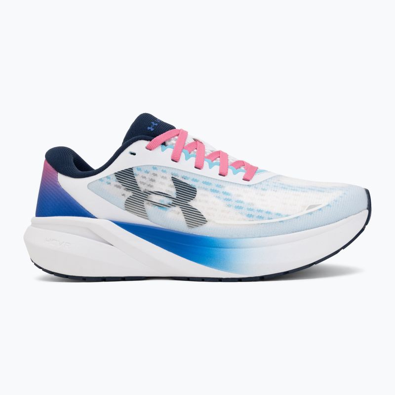 Moteriški bėgimo batai Under Armour Velociti Pace white/team royal/metallic academy 2
