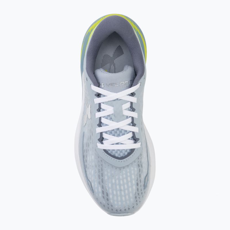 Moteriški bėgimo batai Under Armour Velociti Pace blue fog/flash light/metallic silver 5