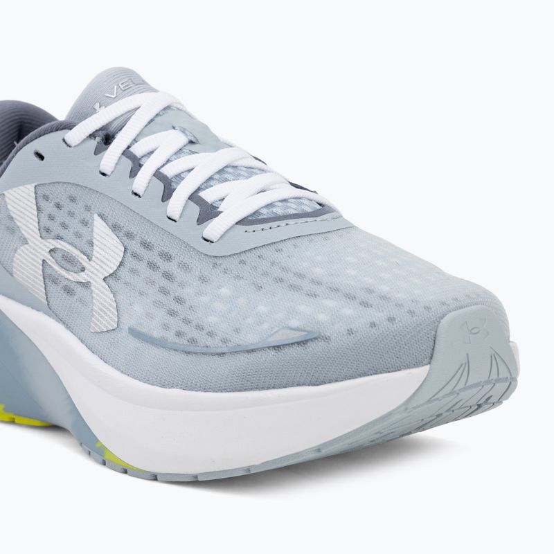 Moteriški bėgimo batai Under Armour Velociti Pace blue fog/flash light/metallic silver 7