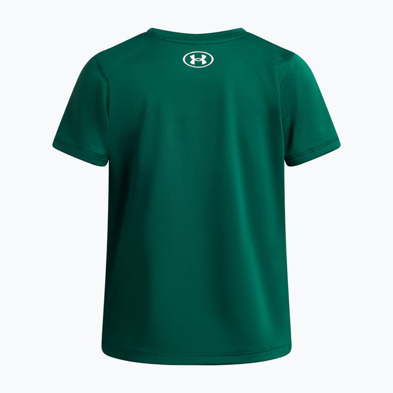 Vaikiški treniruočių marškinėliai Under Armour Tech SSC SS campus ivy/white 2