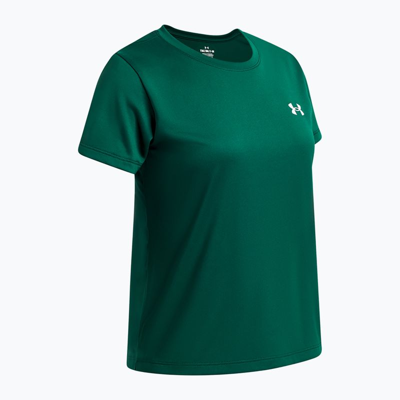 Vaikiški treniruočių marškinėliai Under Armour Tech SSC SS campus ivy/white 3