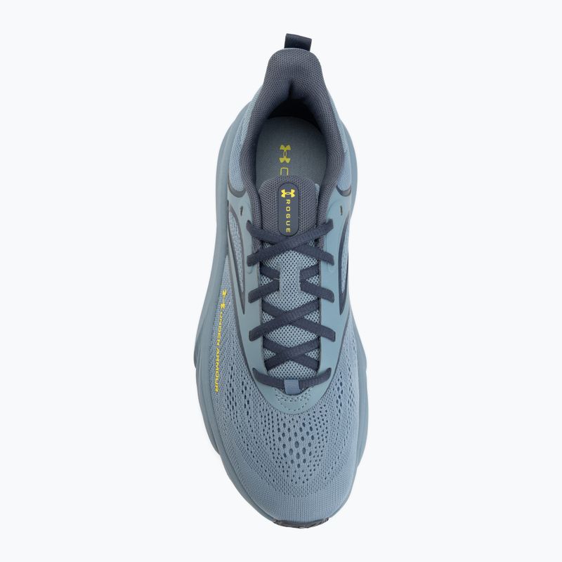 Vyriški bėgimo batai Under Armour Rogue 6 blue wind/downpour gray/flash light 5