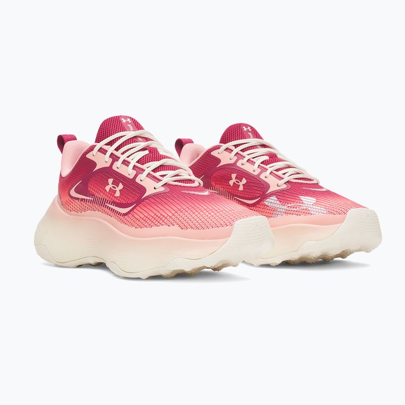 Moteriški treniruočių batai Under Armour Pulse claret/posh pink/posh pink 2