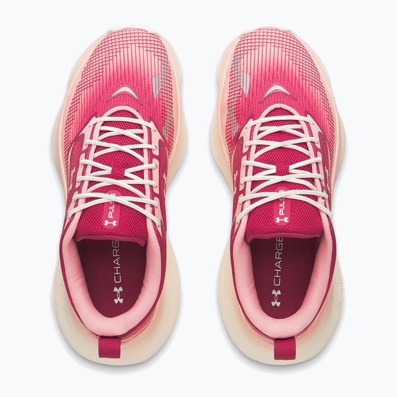 Moteriški treniruočių batai Under Armour Pulse claret/posh pink/posh pink 3