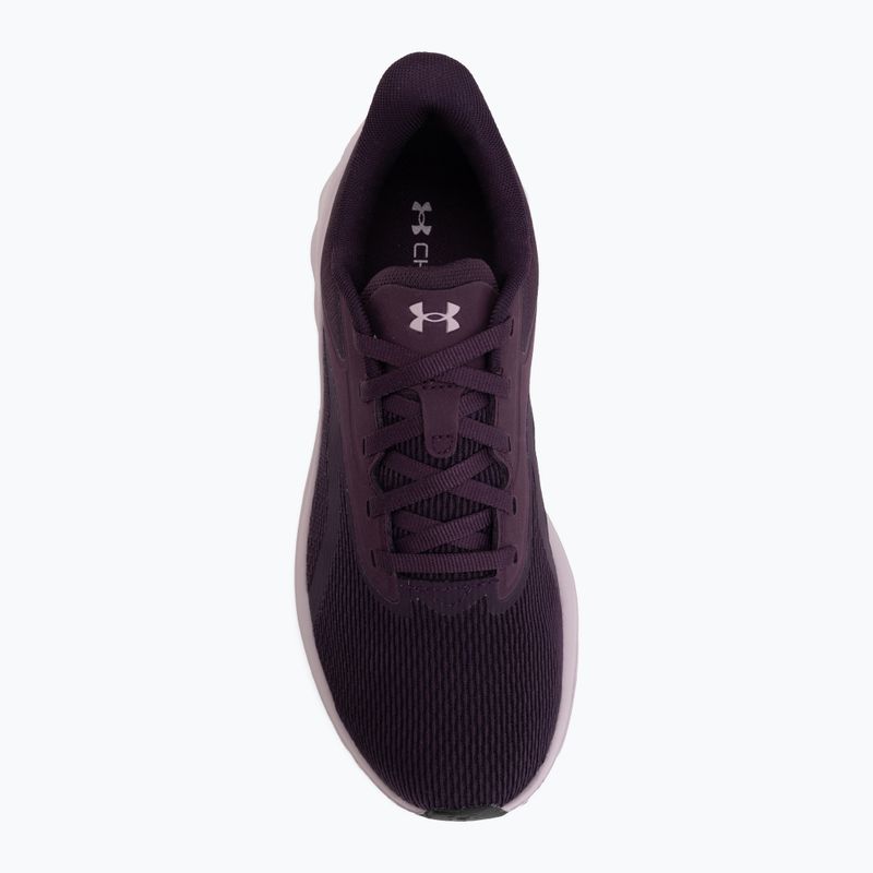 Moteriški bėgimo batai Under Armour Ascend purple echo/mauve pink/mauve pink 5