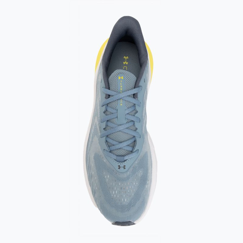 Vyriški bėgimo batai Under Armour Turbulence 3 blue wind/downpour gray/flash light 5