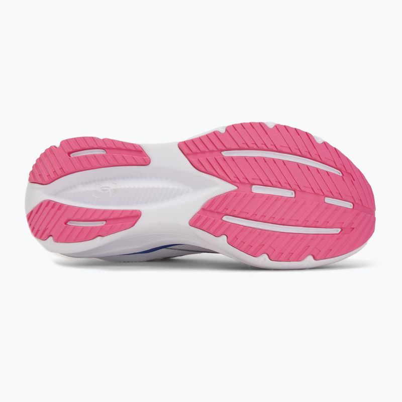 Moteriški bėgimo batai Under Armour Assert 11 white/pink frenzy/pink frenzy 4