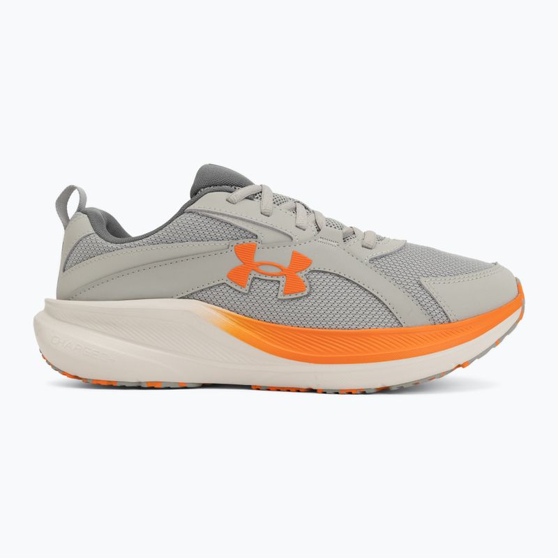 Vyriški bėgimo batai Under Armour Assert 11 titanium/summit white/outrageous orange 2
