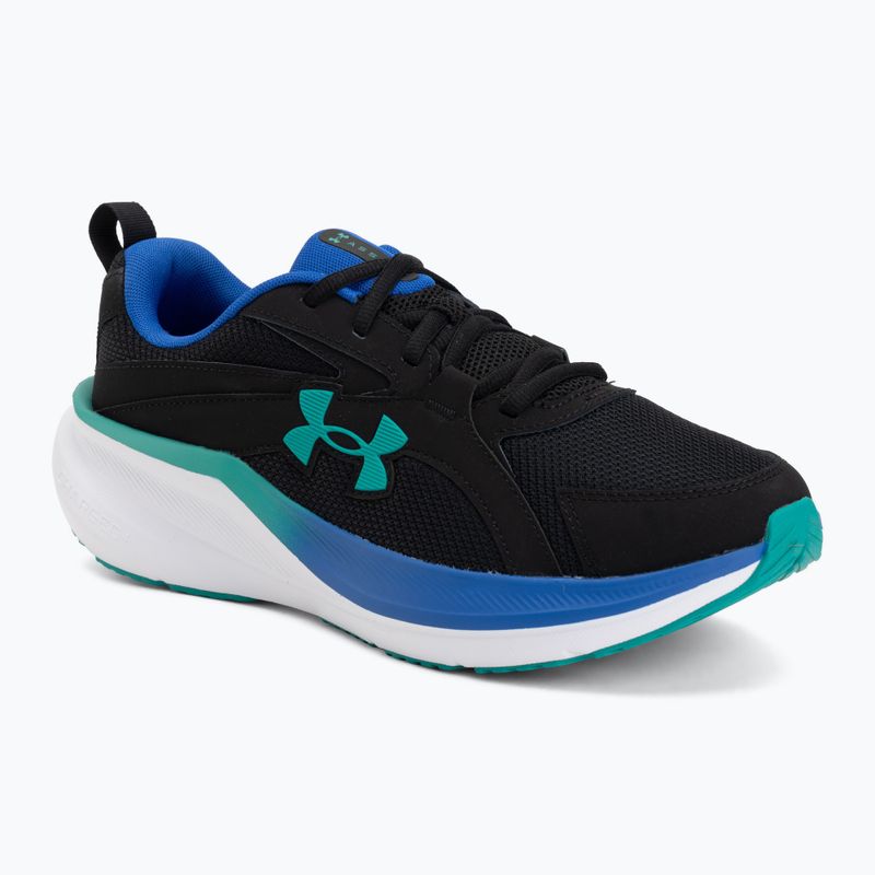 Vyriški bėgimo batai Under Armour Assert 11 black/team royal/geode green