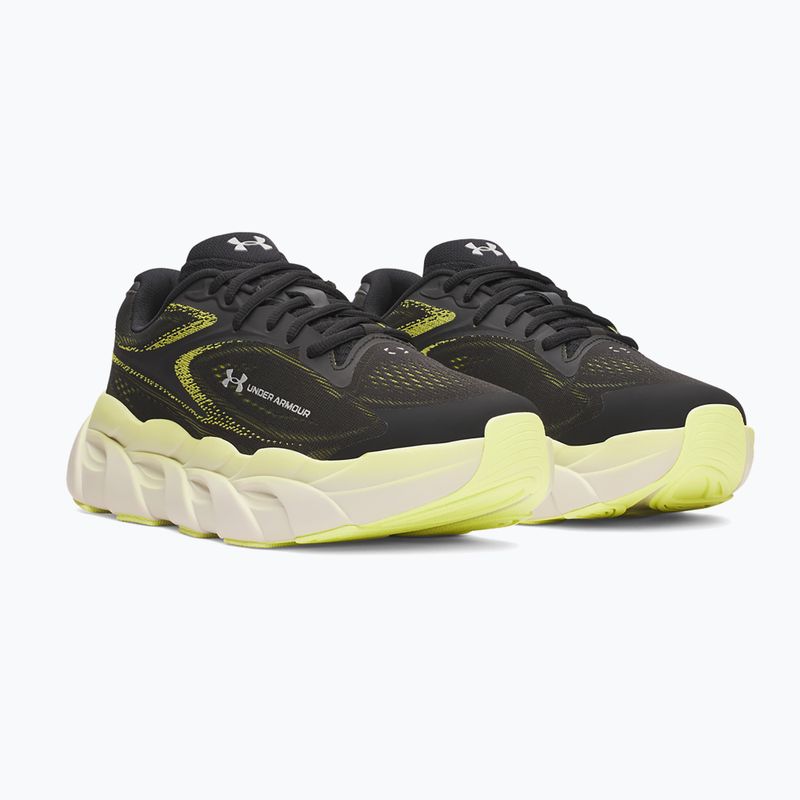 Vyriški bėgimo batai Under Armour Halo Runner 2 Ultimate Black/Sonic Yellow/Metallic Silver 2