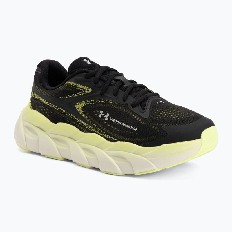 Vyriški bėgimo batai Under Armour Halo Runner 2 Ultimate Black/Sonic Yellow/Metallic Silver