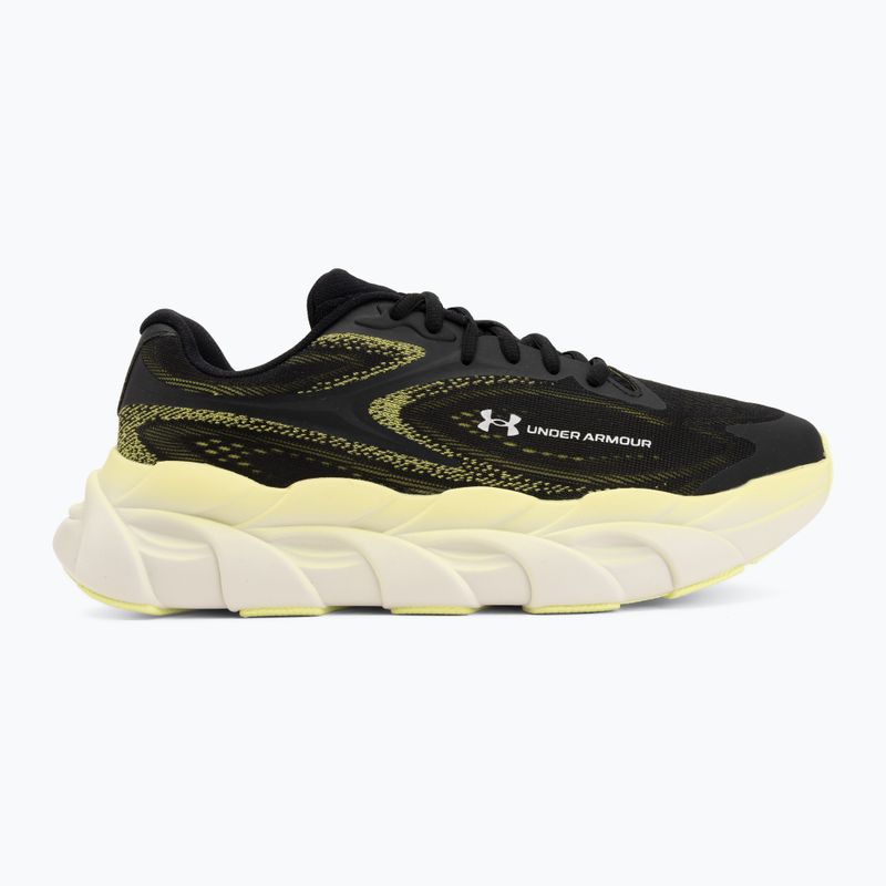 Vyriški bėgimo batai Under Armour Halo Runner 2 Ultimate Black/Sonic Yellow/Metallic Silver 2