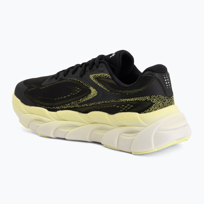 Vyriški bėgimo batai Under Armour Halo Runner 2 Ultimate Black/Sonic Yellow/Metallic Silver 3