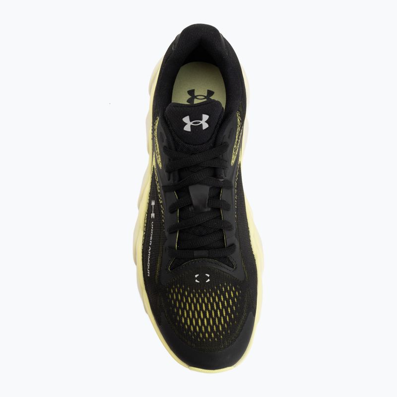 Vyriški bėgimo batai Under Armour Halo Runner 2 Ultimate Black/Sonic Yellow/Metallic Silver 5