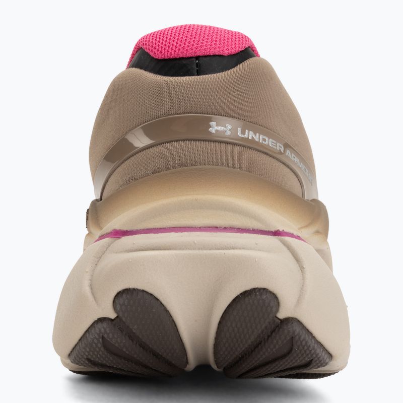 Moteriški bėgimo batai Under Armour Halo Racer 2 desert taupe/virtual pink/peppercorn 6